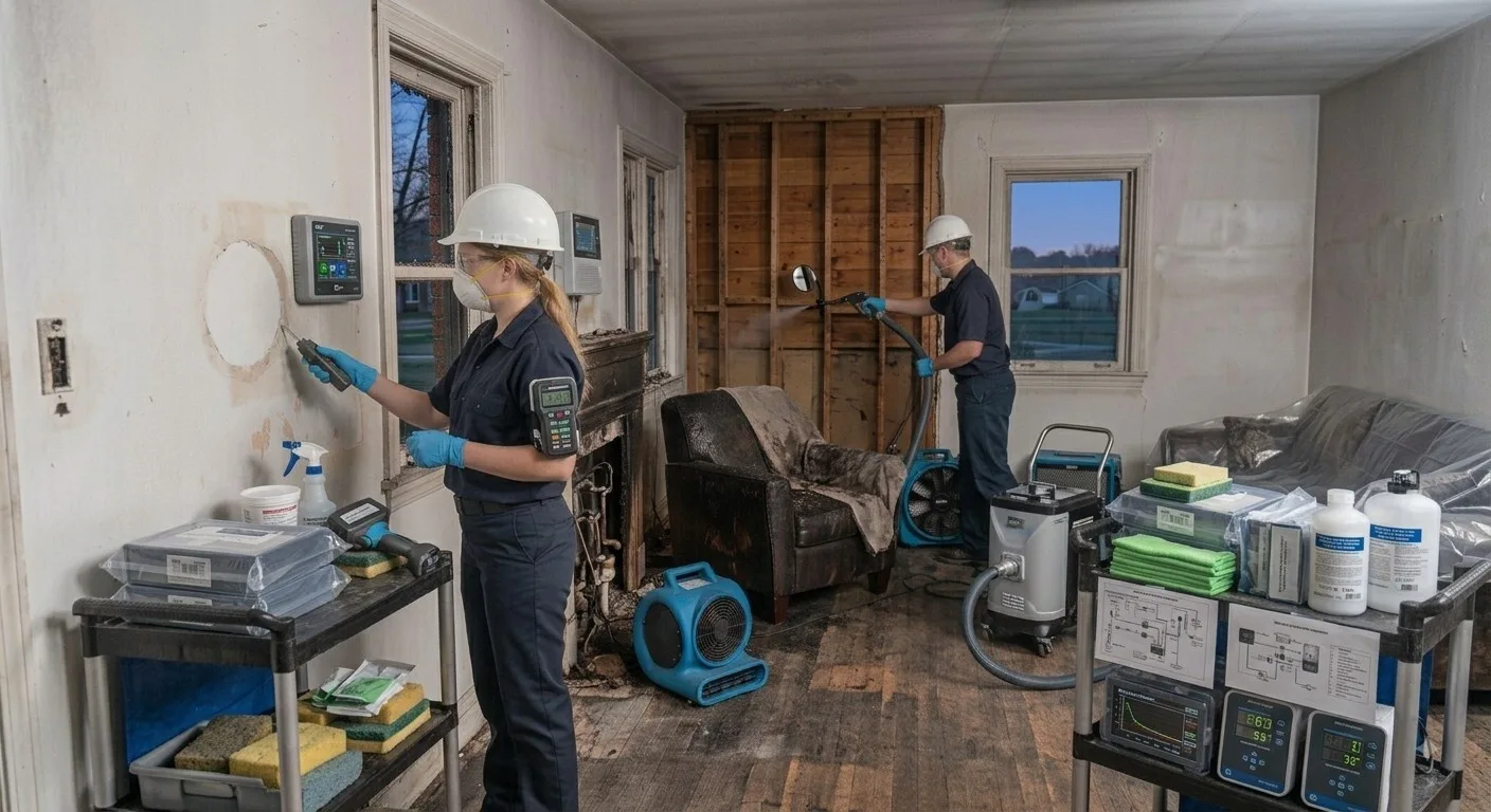 Fire Damage Restoration in Santa Clarita, CA
